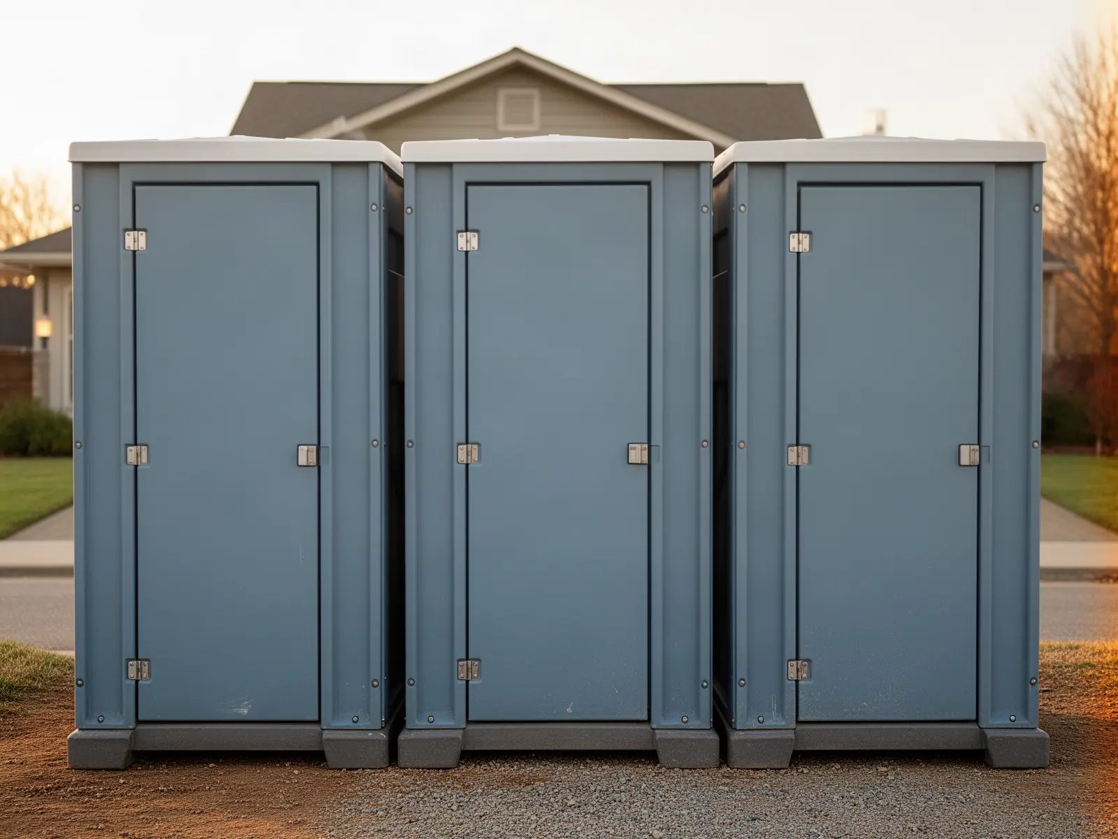 Clean porta potty unit from Q & S Porta Potty Rental in Falls Church, VA